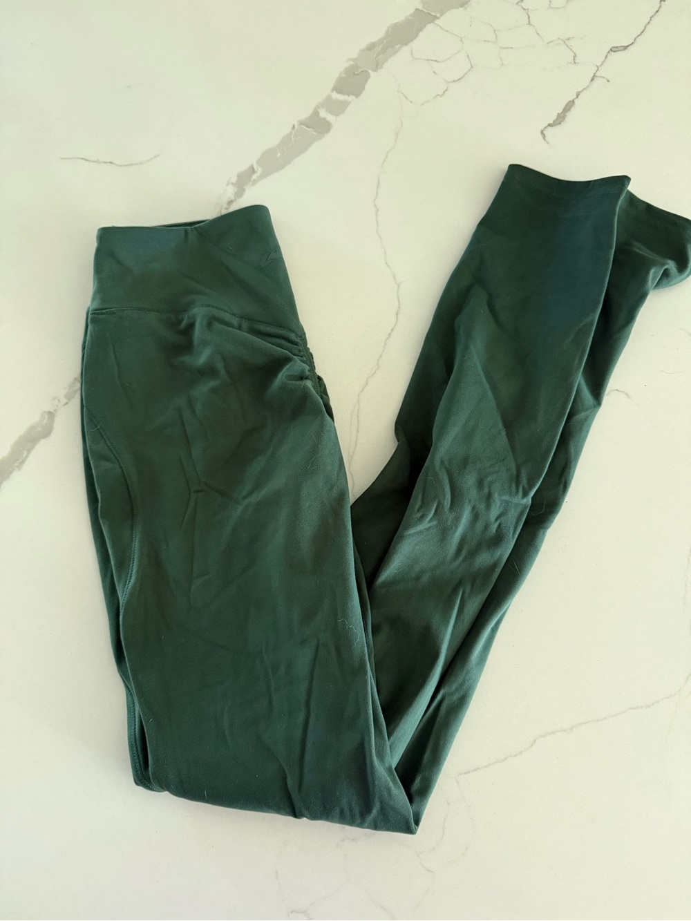 Alphalete Forest Green High-Waist Leggings